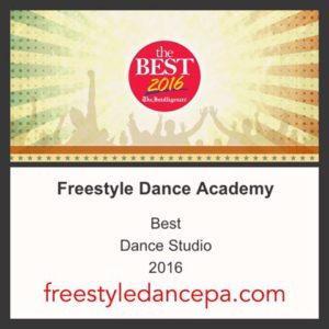 Freestyle Dance Academy, dance, dance studio, dance class, best of bucks, the intelligencer, hip-hop, jazz, tap, ballet, breakdance, warrington, chalfont, doylestown, lansdale, pennsylvania